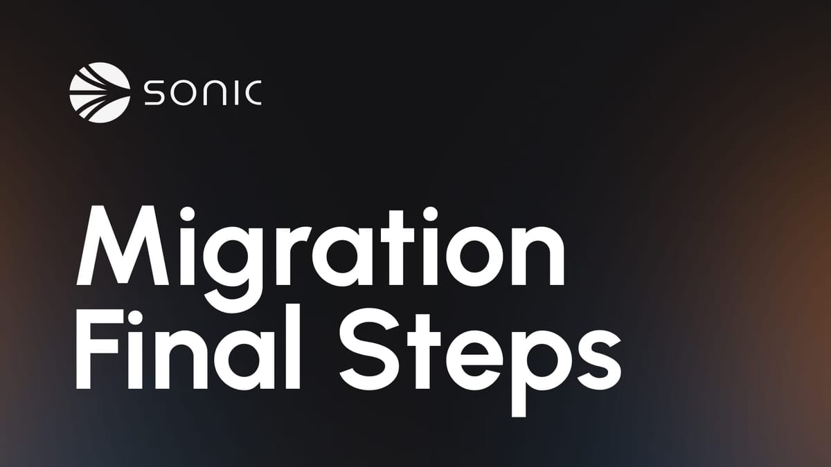 Sonic's Successful Network Migration: What This Means for Fantom Opera