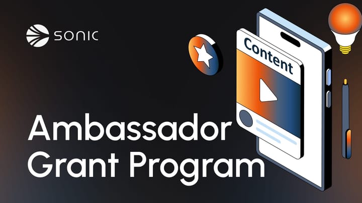 Introducing Sonic “AGP”, the Ambassador Grant Program
